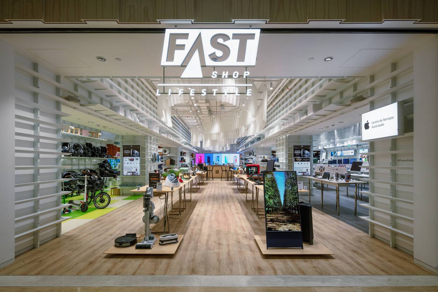 巴西 Fast Shop Lifestyle Ibirapuera 旗舰店，家的感觉与创新设计-37