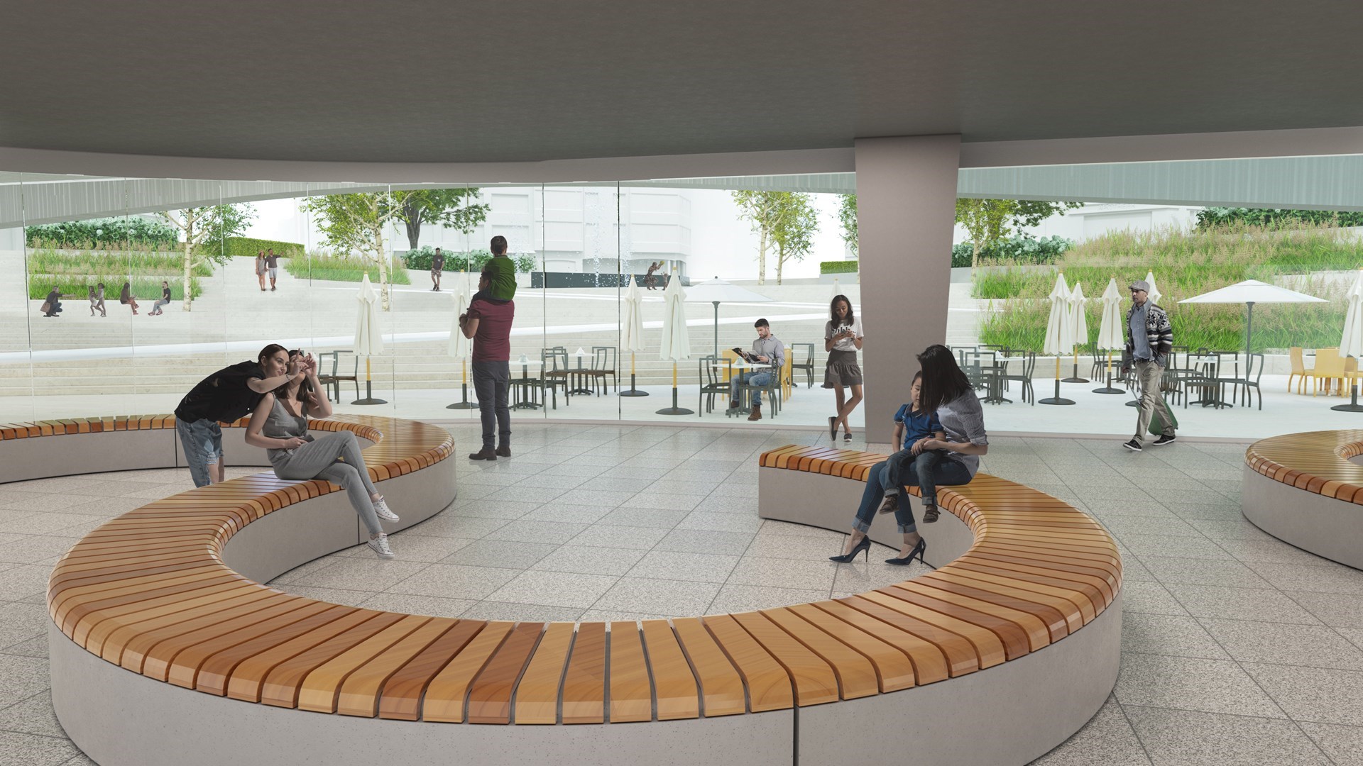 Kortrijk新火车站建筑及周边设计项目-7