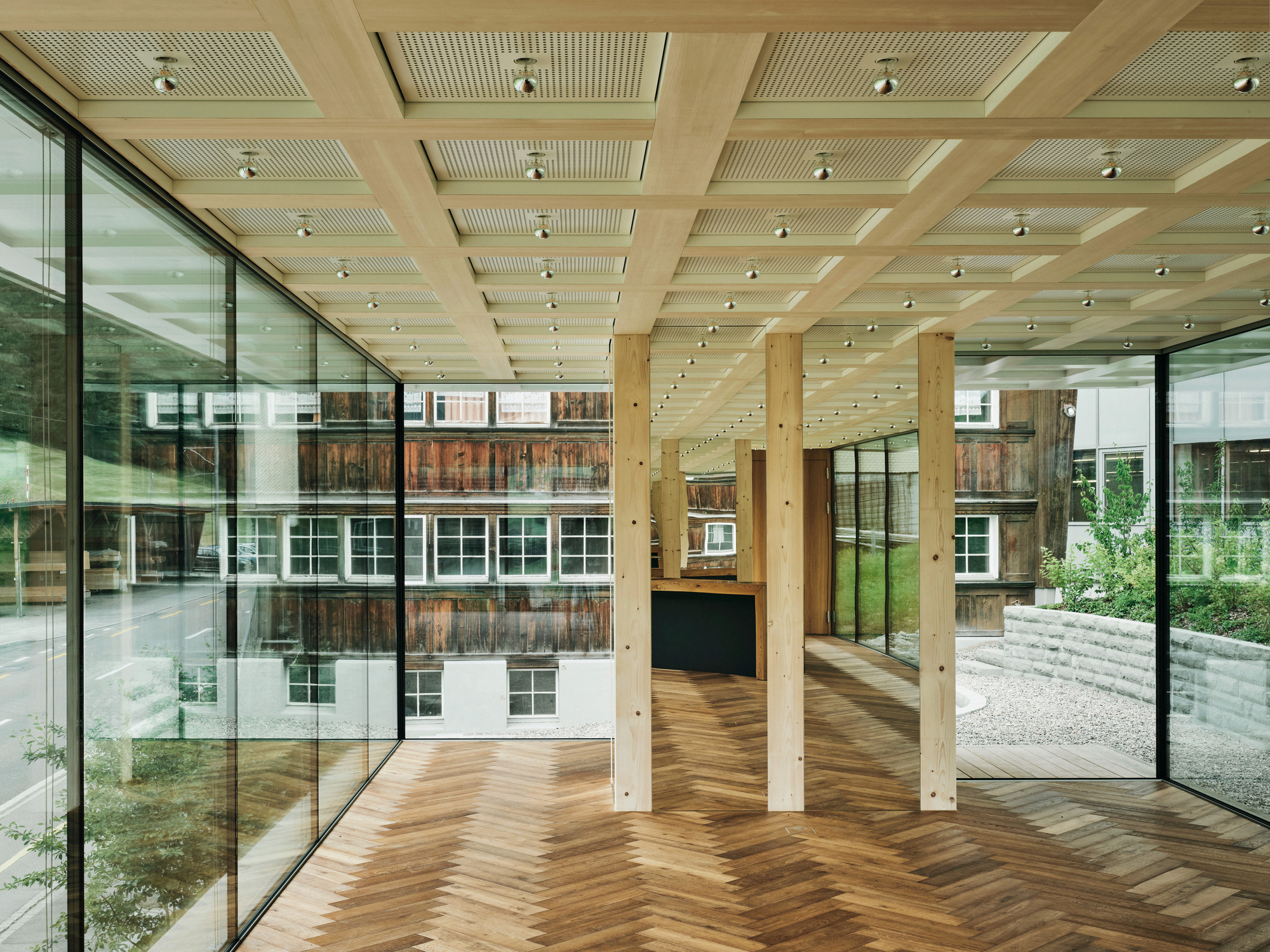 Pavilion Waldstatt 展览亭丨瑞士丨Marazzi Reinhardt 建筑事务所-13