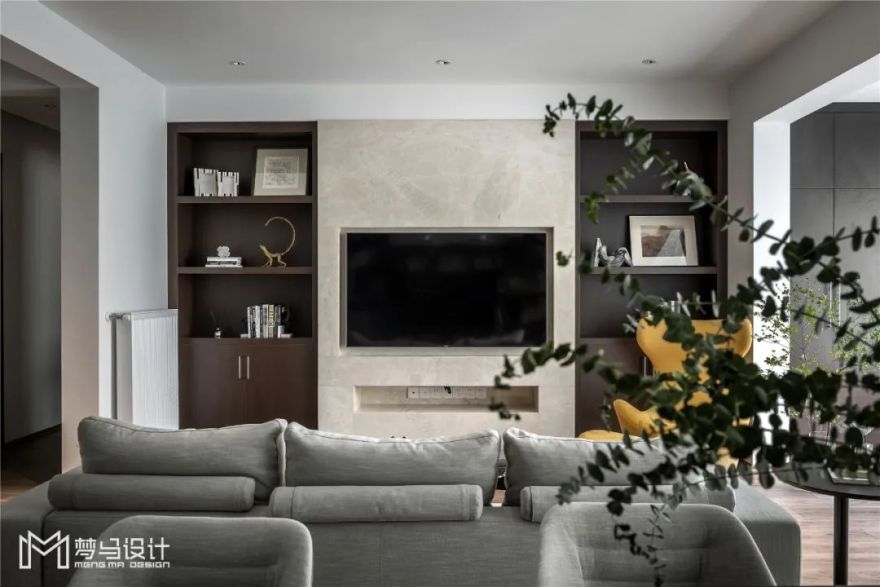 梦马设计·现代简约的人文之家-21