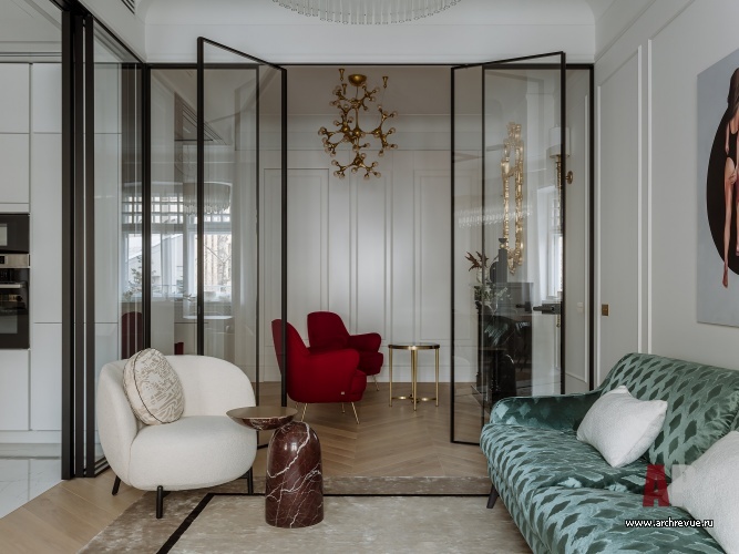 老住宅中为年轻女士和女儿打造的公寓-17