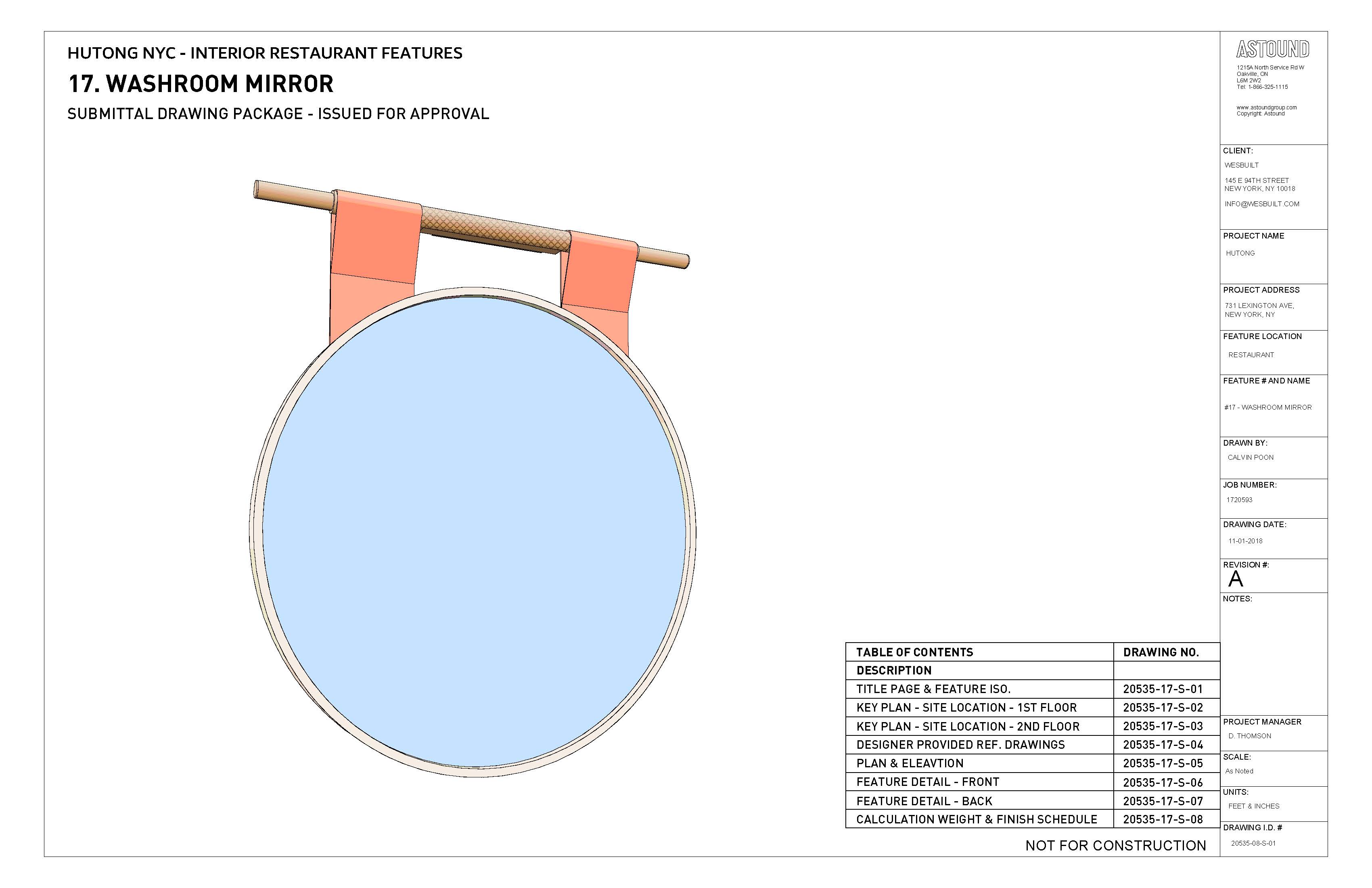 CAD Detailing for Hutong NYC Restaurant Submittal-11