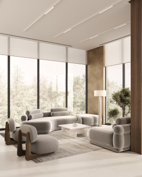 Lobby of rezidental complex
