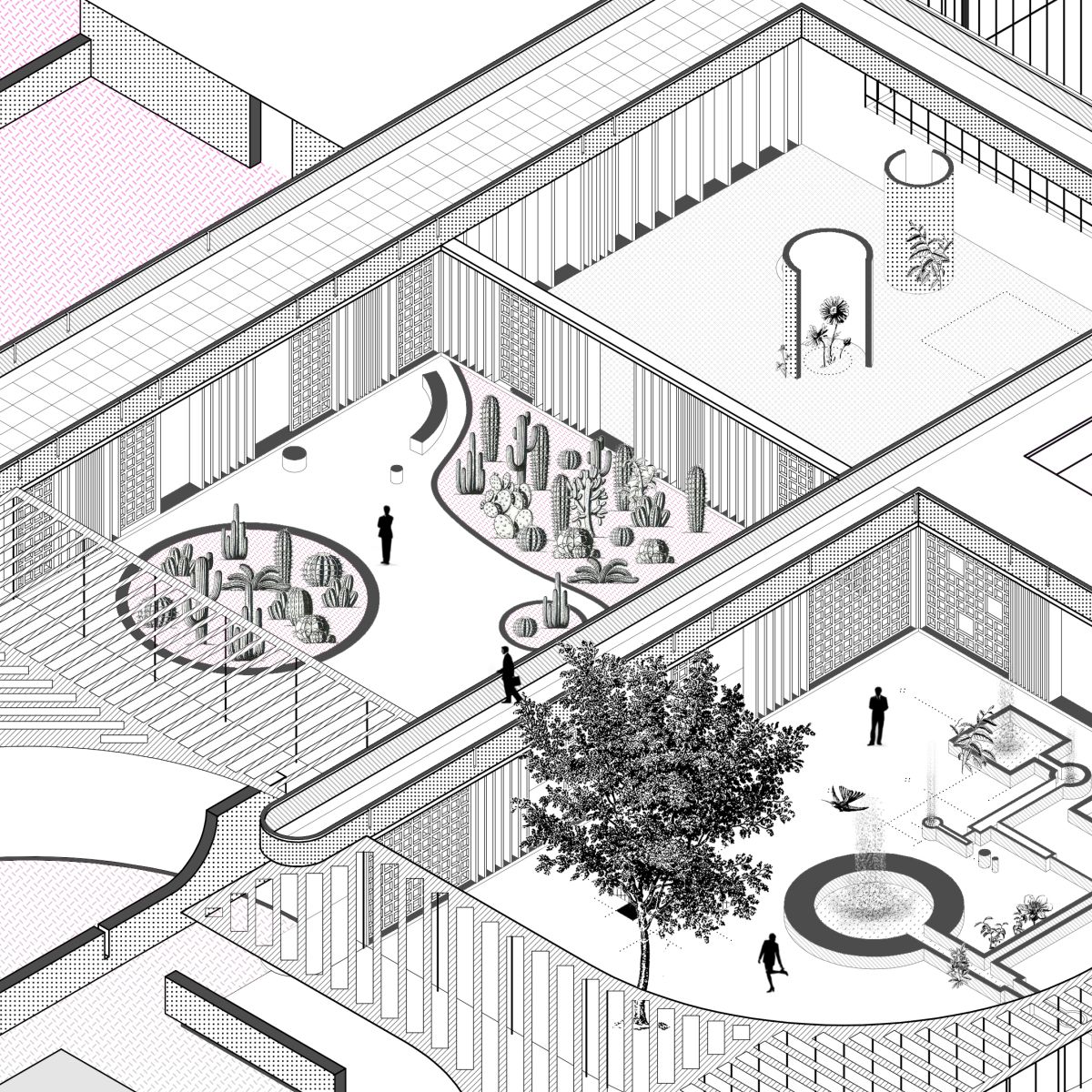 Urban Development of the NAGREF competition (3rd prize) - object-e.net-7