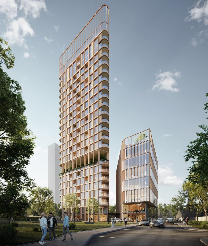 “Inreal”多功能高层综合体竞赛项目“651729”丨立陶宛维尔纽斯丨HEIMA工作室（Kristijonas等6位建筑师）-21