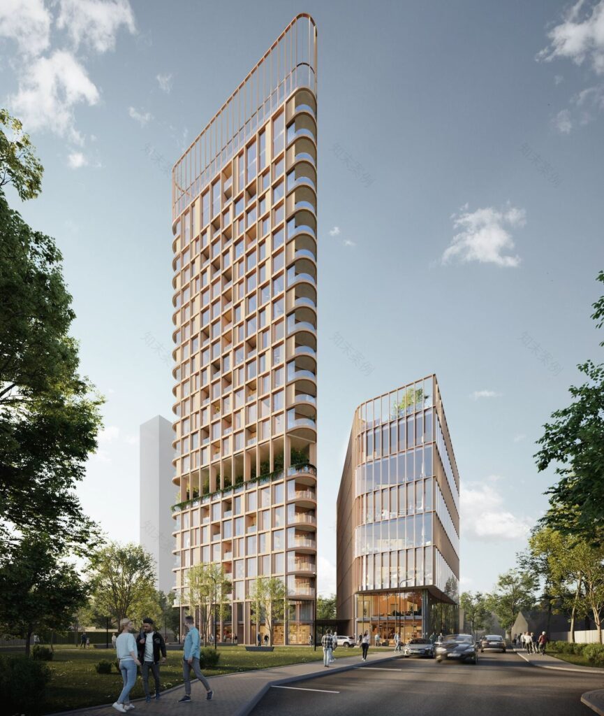 “Inreal”多功能高层综合体竞赛项目“651729”丨立陶宛维尔纽斯丨HEIMA工作室(Kristijonas等6位建筑师)-21