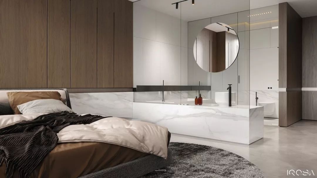 乌克兰 IQOSA 工作室打造野性公寓,粗犷与精致的完美融合-91