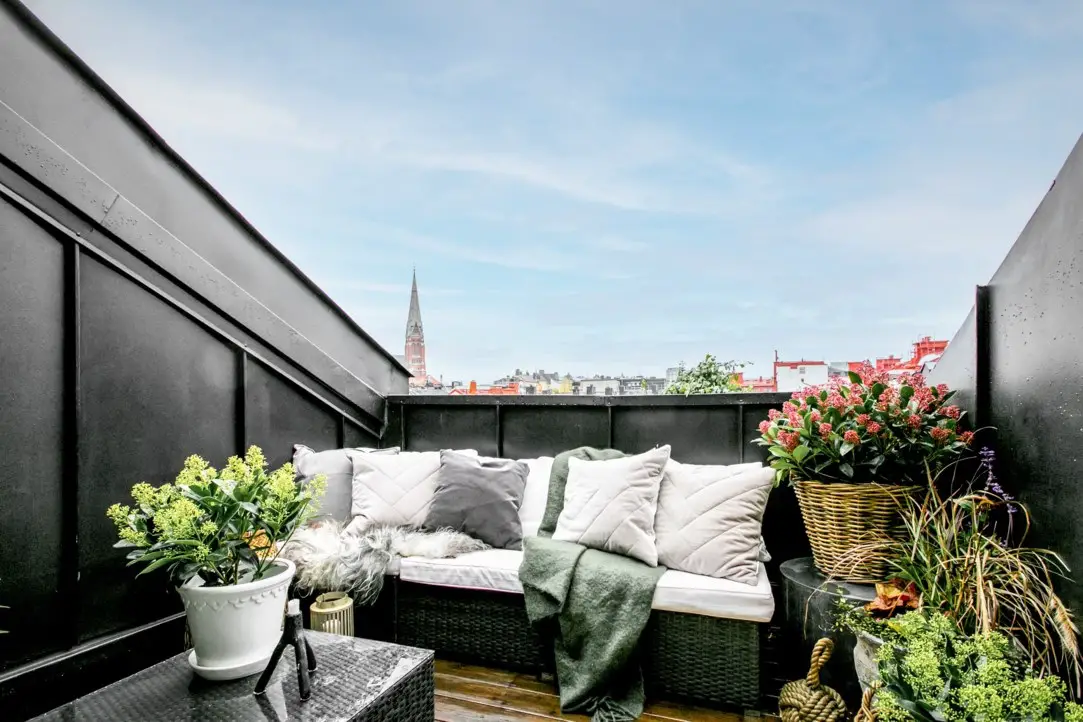 斯德哥尔摩独特 75m2 公寓，古老建筑中的现代温馨家园-21