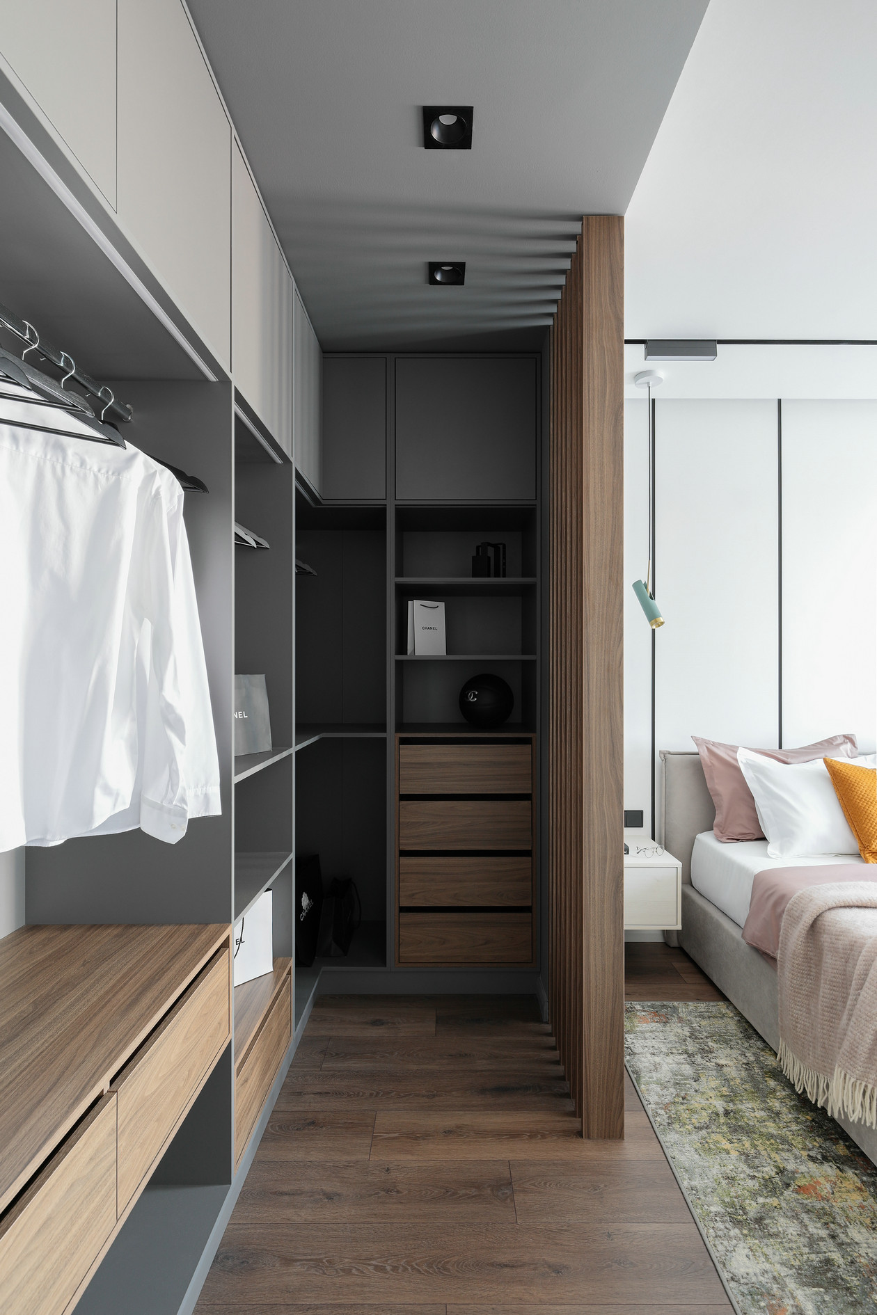 高级灰色系公寓设计-12