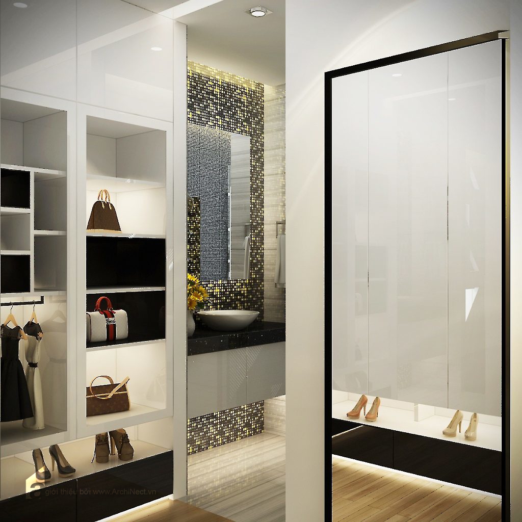 现代越南四层文化画廊设计-6