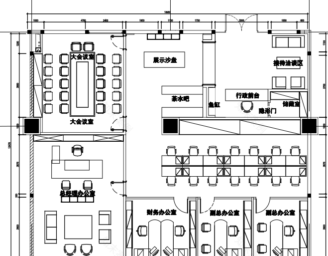 简约时尚办公室设计 | 中式现代风格的魅力-9