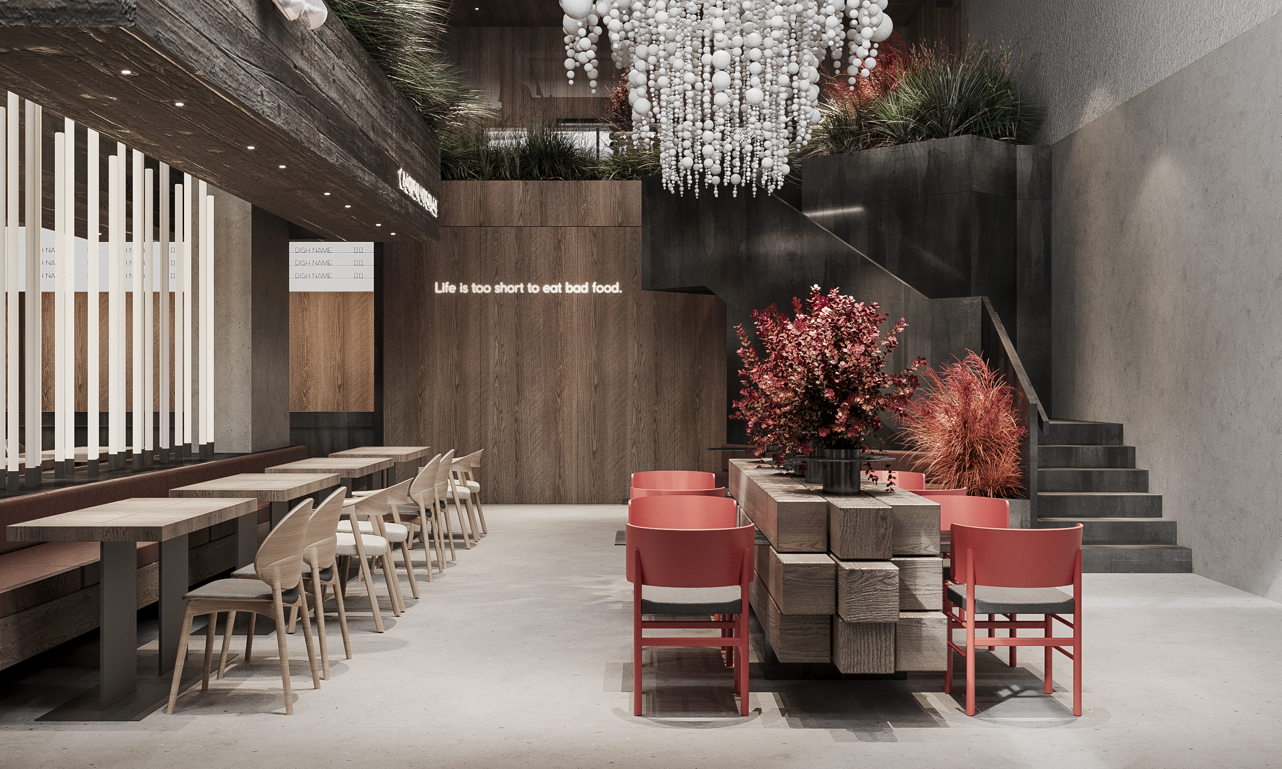 美食空间丨美国纽约丨UMKY design studio-19