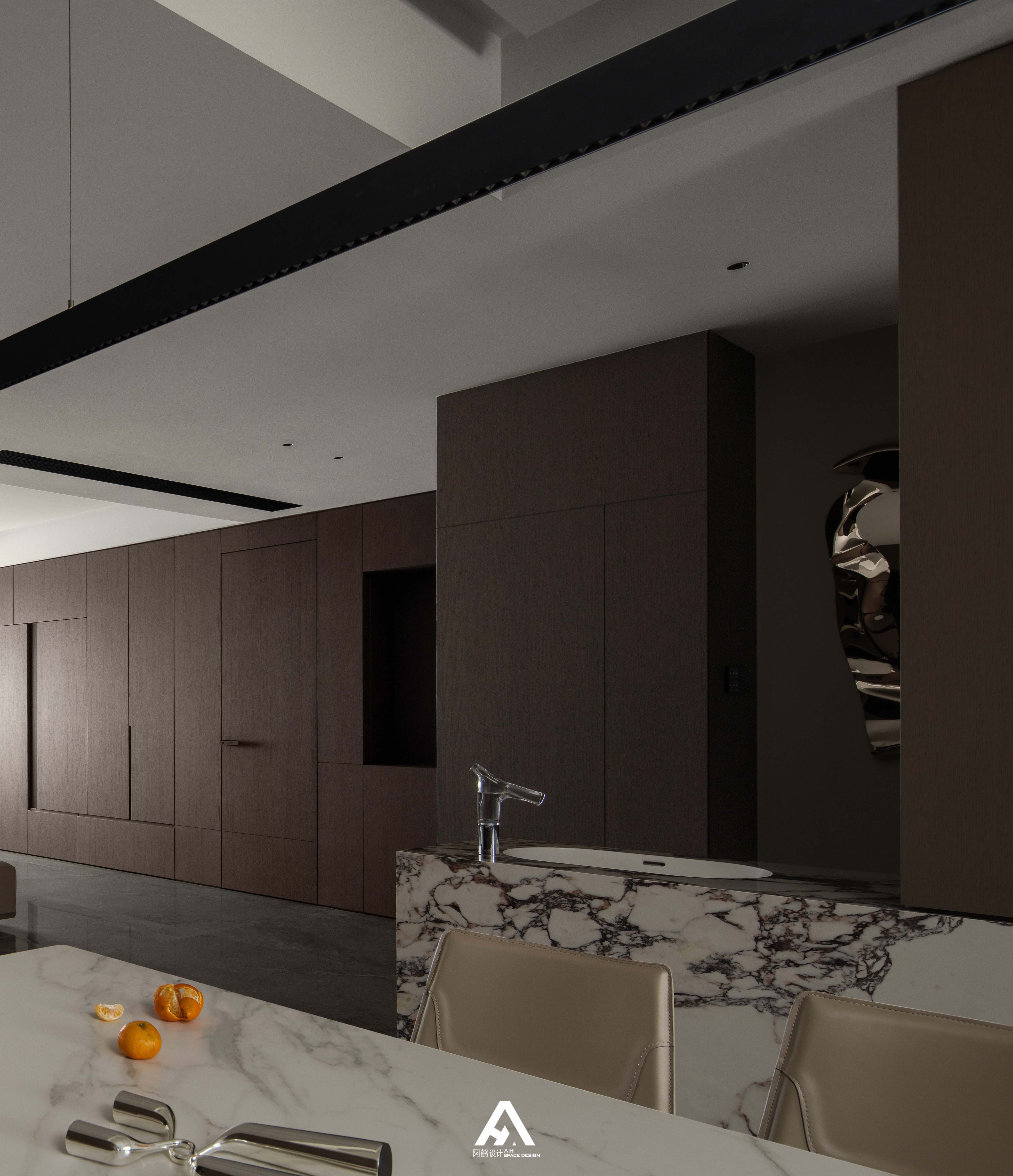 高颜值景观大平层设计丨中国南昌丨南昌阿鹤设计-28