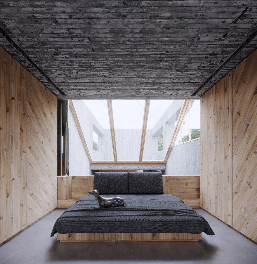 “铅笔盒”房屋设计丨日本东京丨Evgeniy Kolesnikov-22