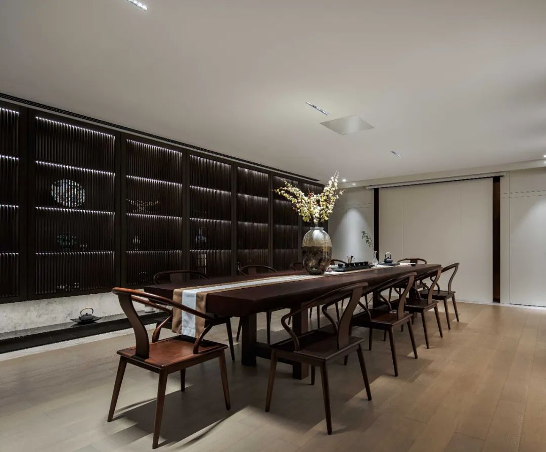 浙江宁波三雄木作展厅 | 木石交织的简约美学空间-60