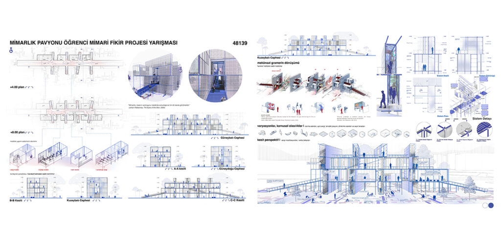 “Grammatica Trajectoria”建筑展亭项目-21