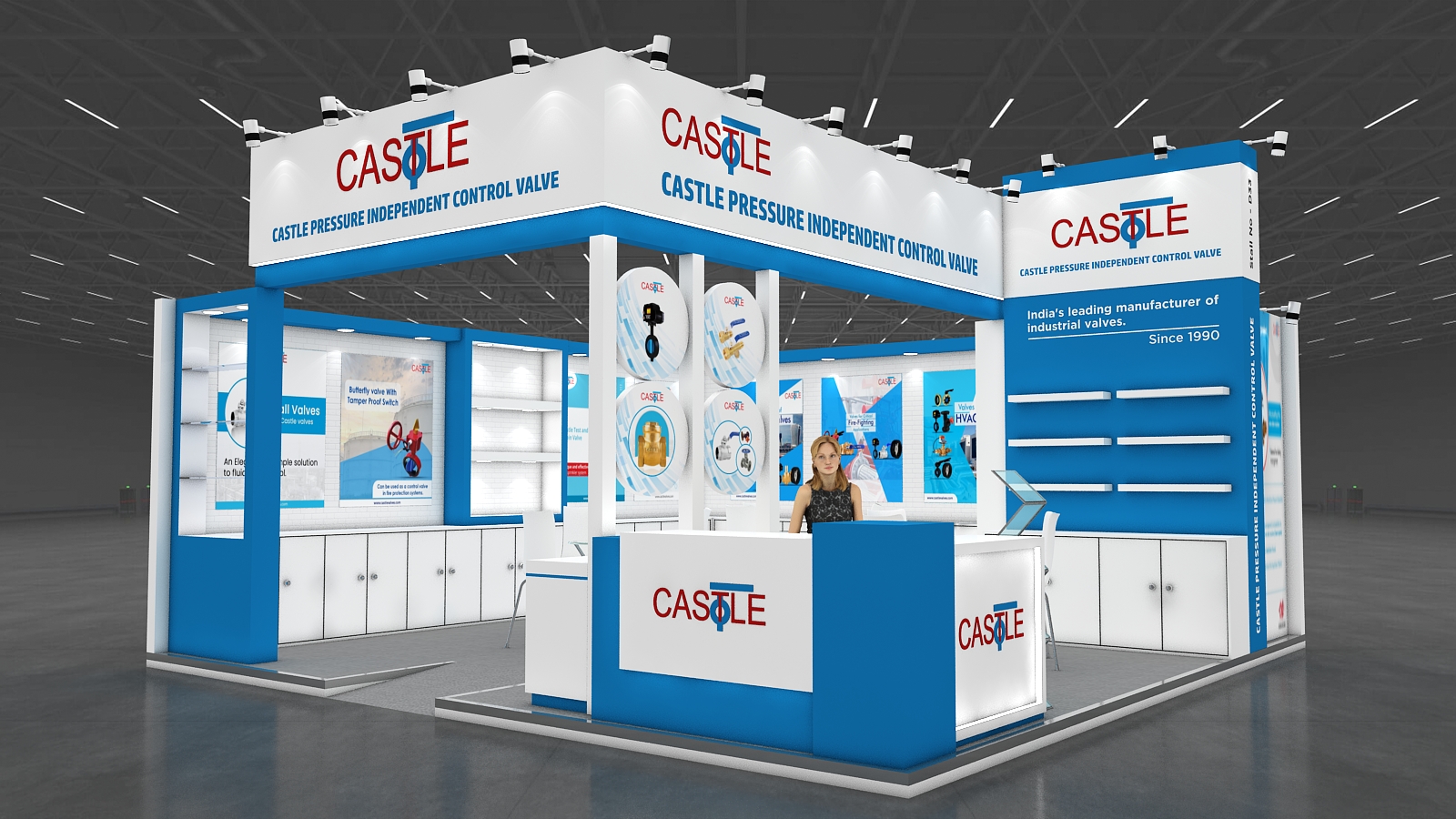 CASTLE VALVES @ (ACREX INDIA 2024)-1