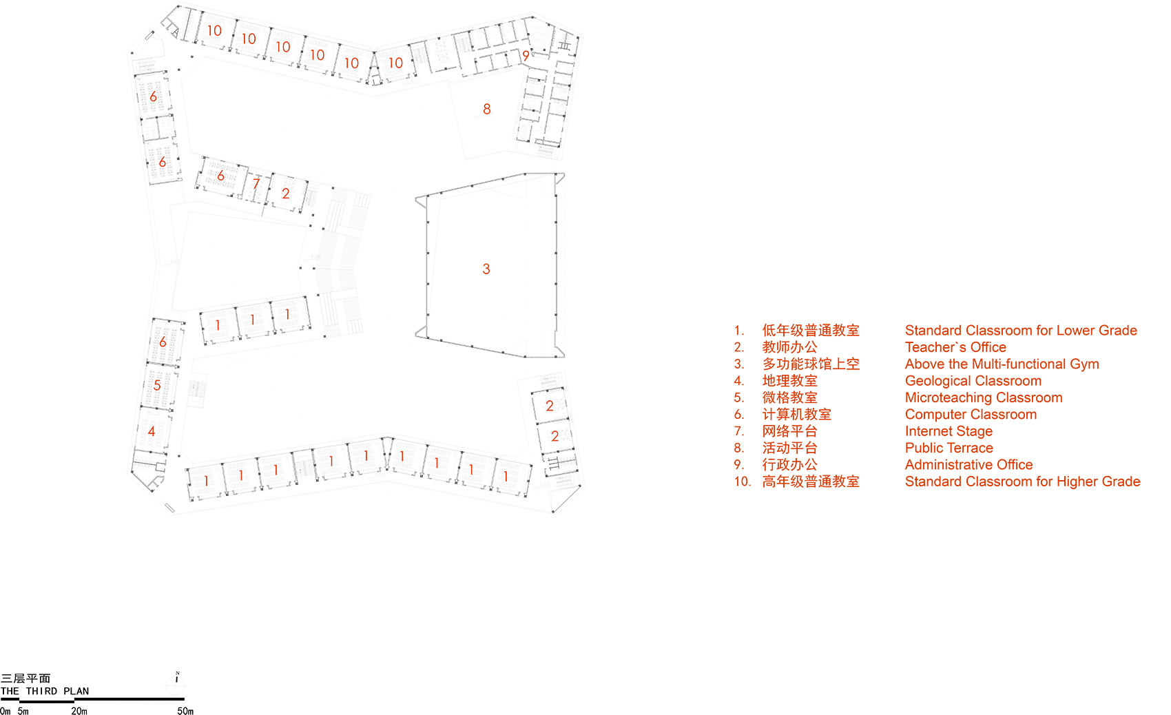 宁波市江北区甬江实验学校 / DC国际 · c+d 设计研究中心-104