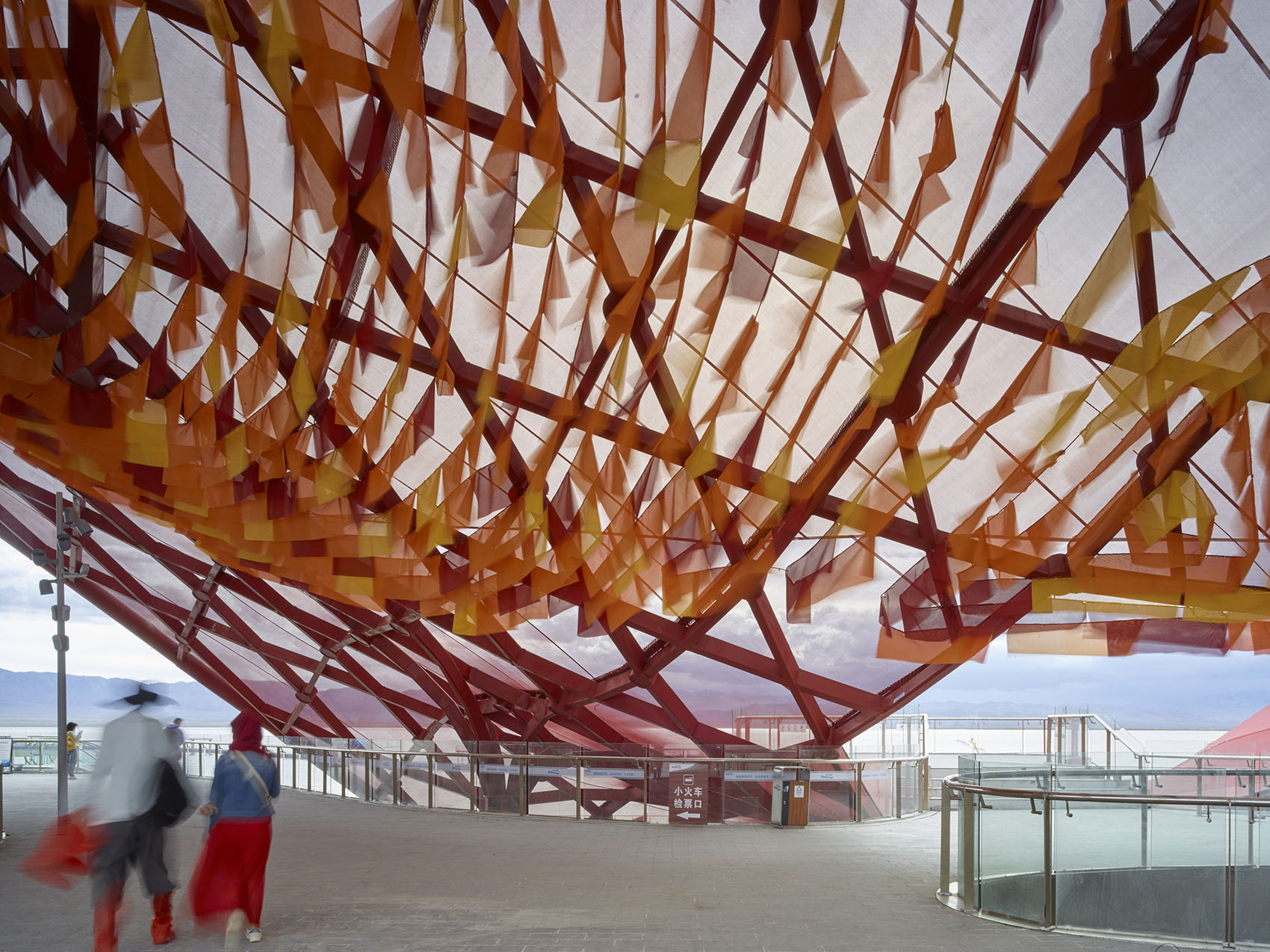 茶卡风·茶卡盐湖观光火车站丨中国海西丨清华大学建筑设计研究院素朴工作室等-67