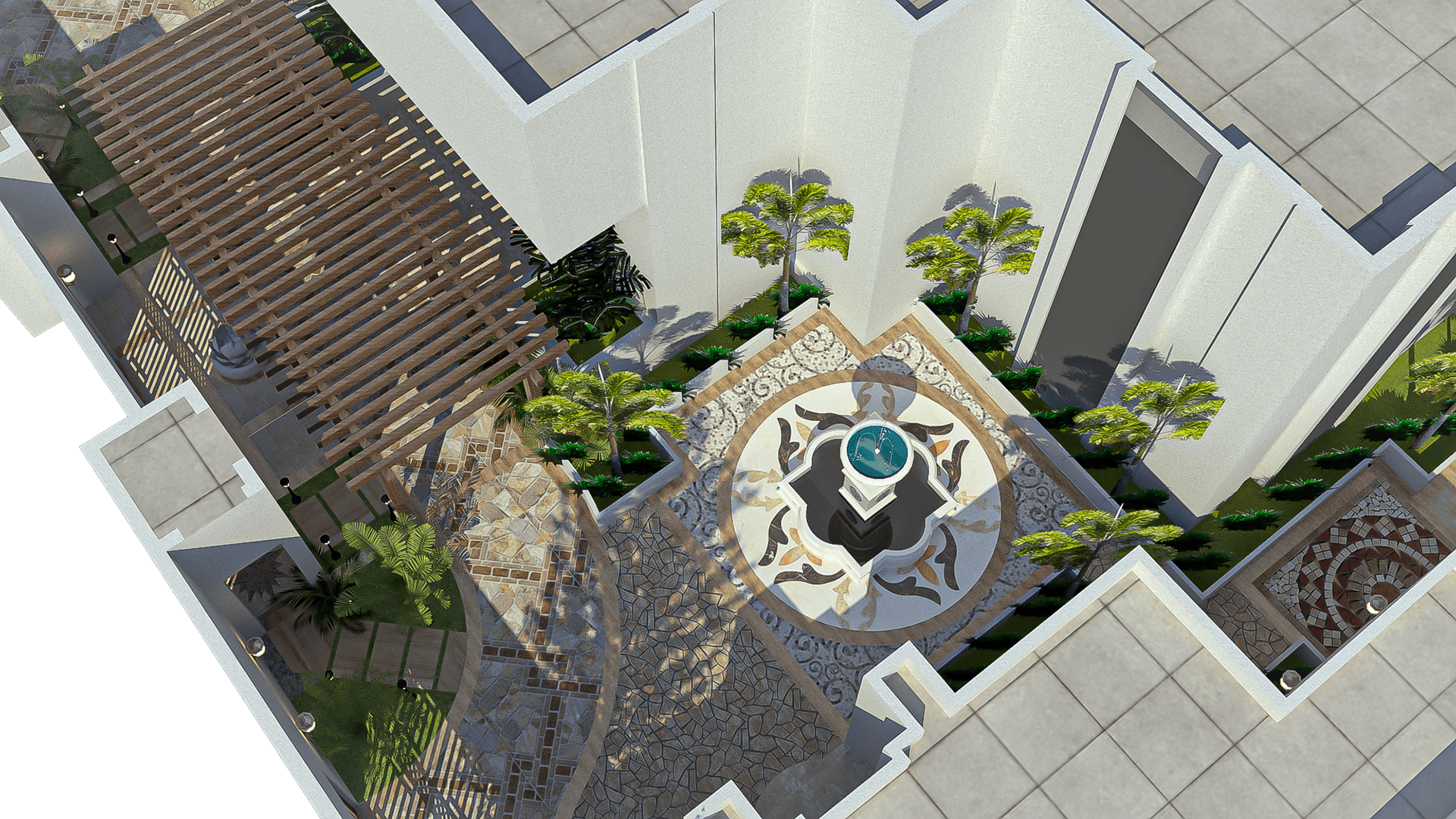 私人别墅景观-11