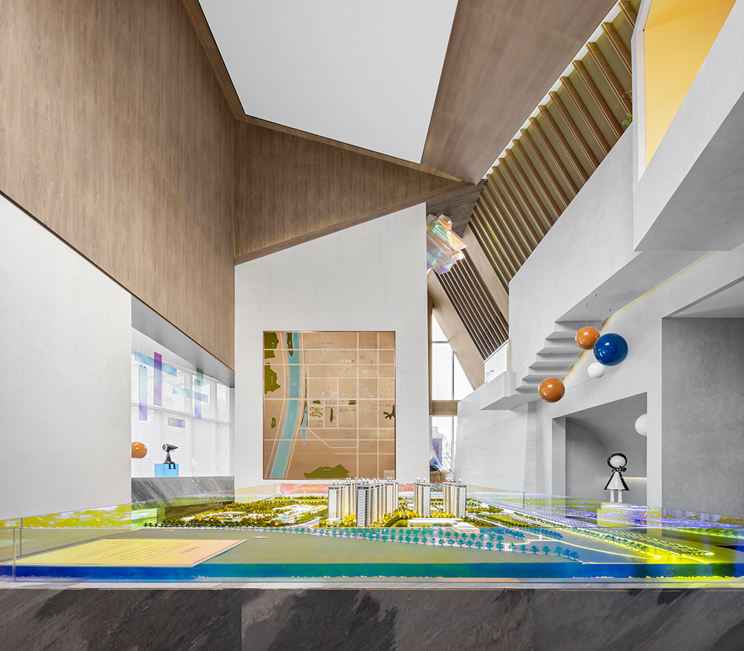 湖南长沙梦想置业江悦和鸣售楼处丨中国长沙丨上海华帛(HIBER)室内设计有限公司-24