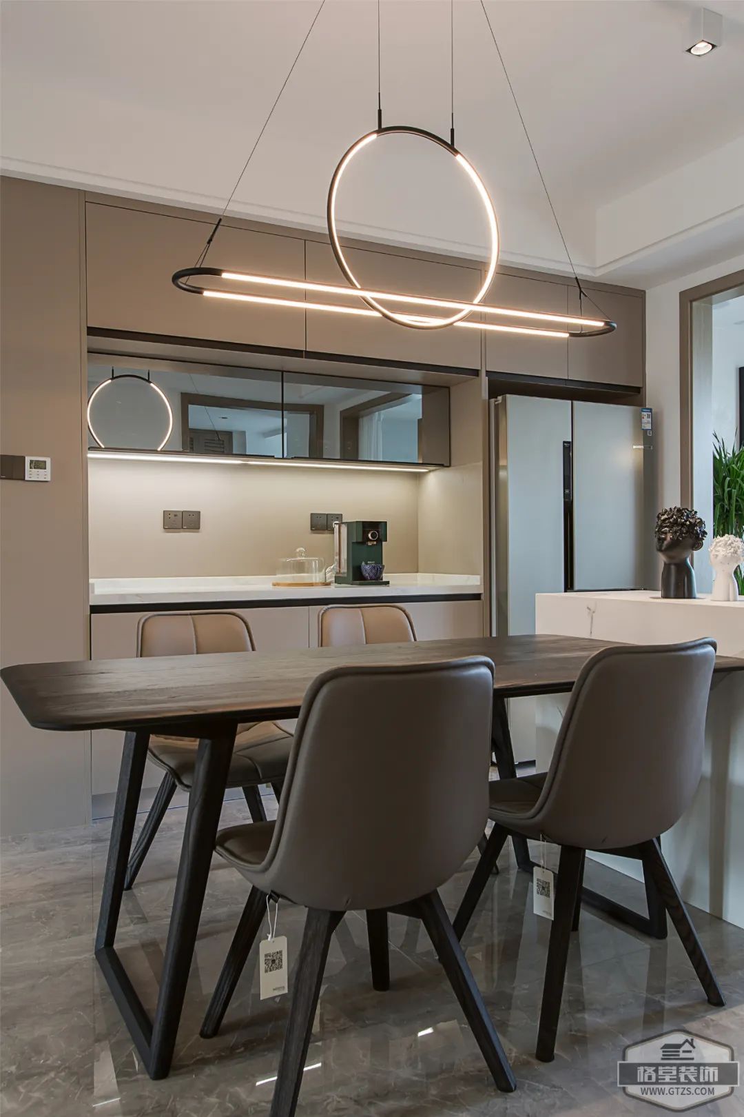 现代风格金河湾 161㎡家居设计丨格堂装饰-10