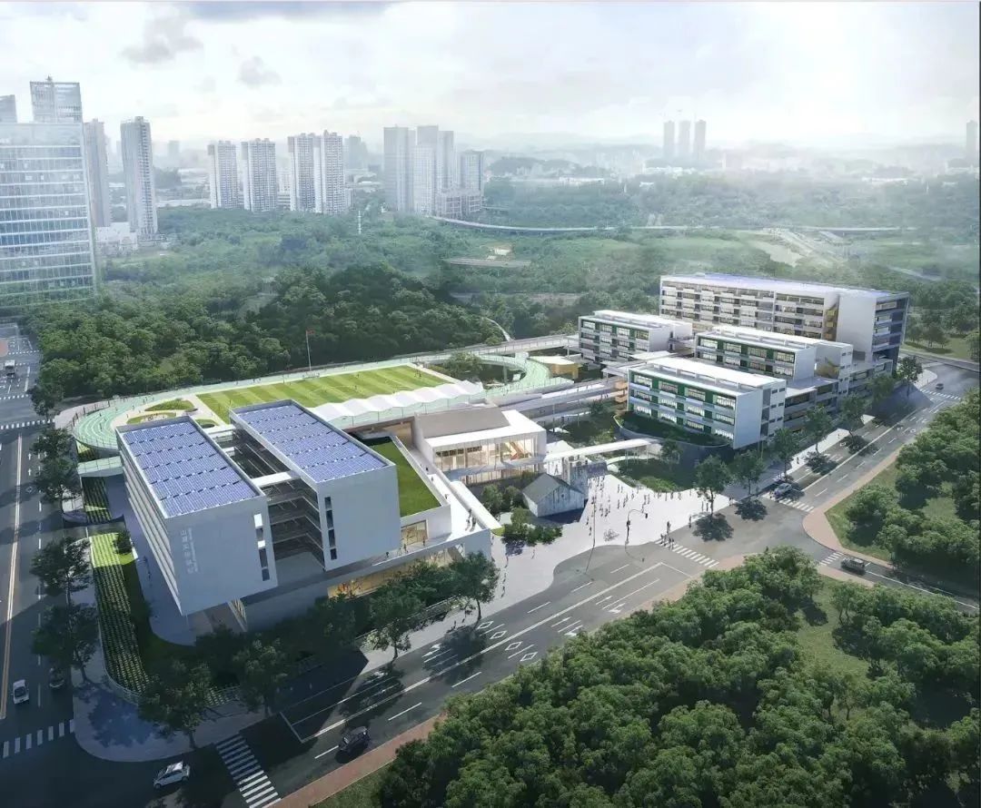 深圳龙岗山厦学校方案设计丨中国深圳丨刘宇扬建筑设计顾问（上海）有限公司-17