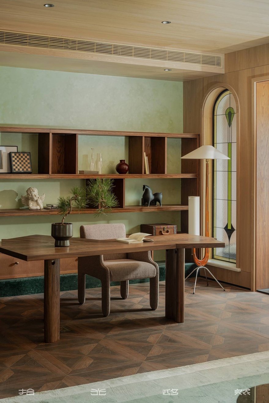 青城山畔复古美式宅居-17