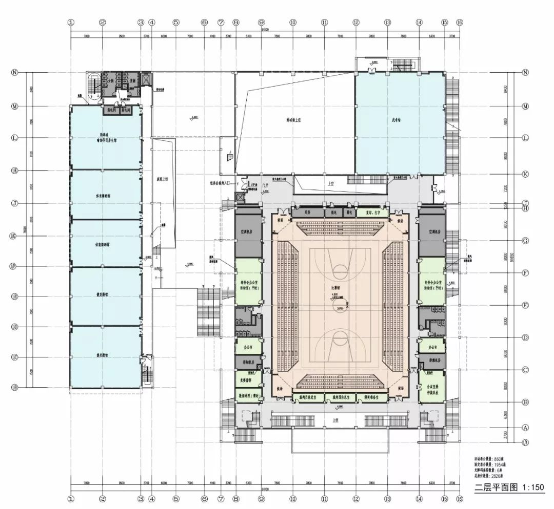 安徽宿州学院体育馆 | 实用与美学兼具的校园体育建筑-105