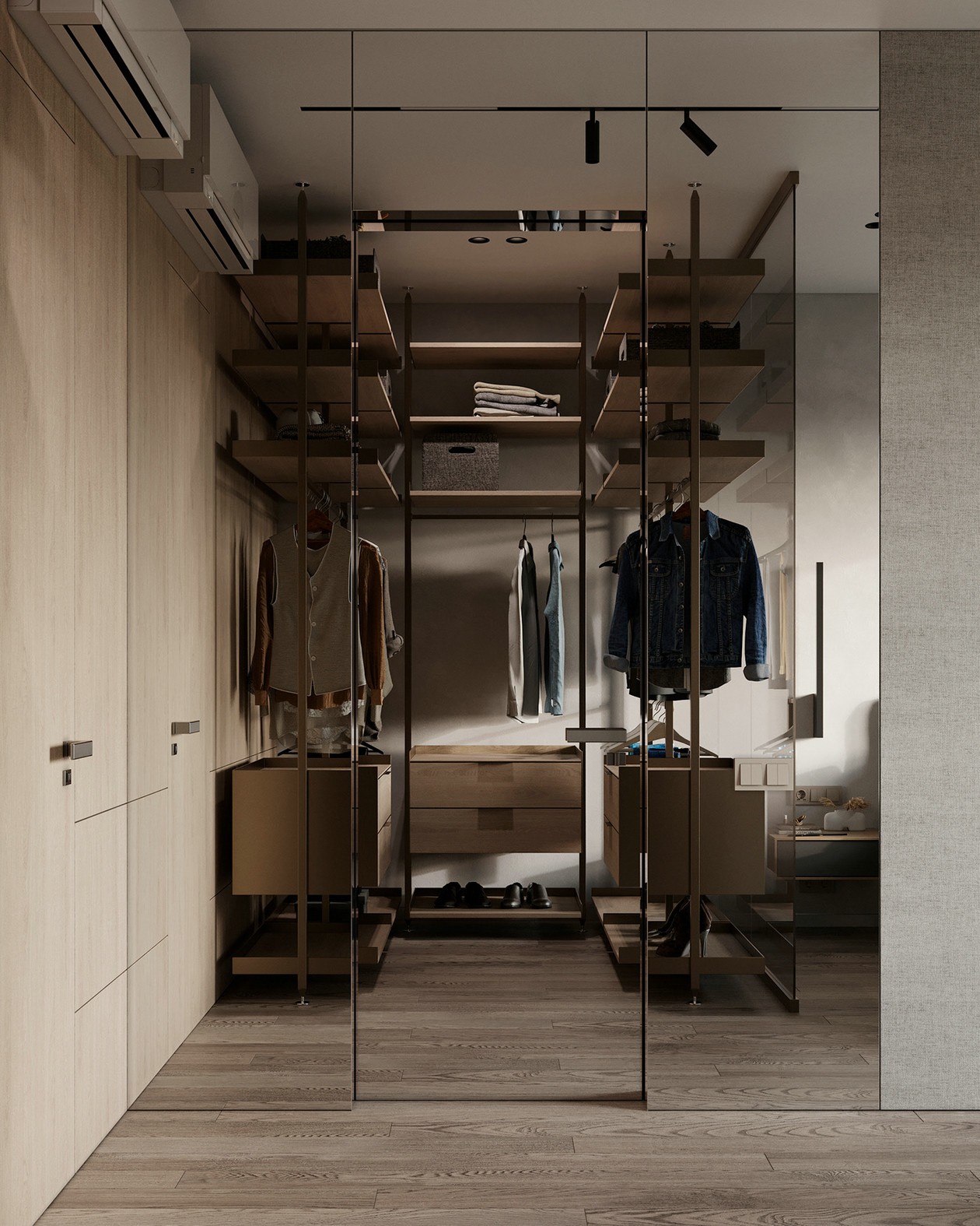 灰色系小空间公寓设计-13