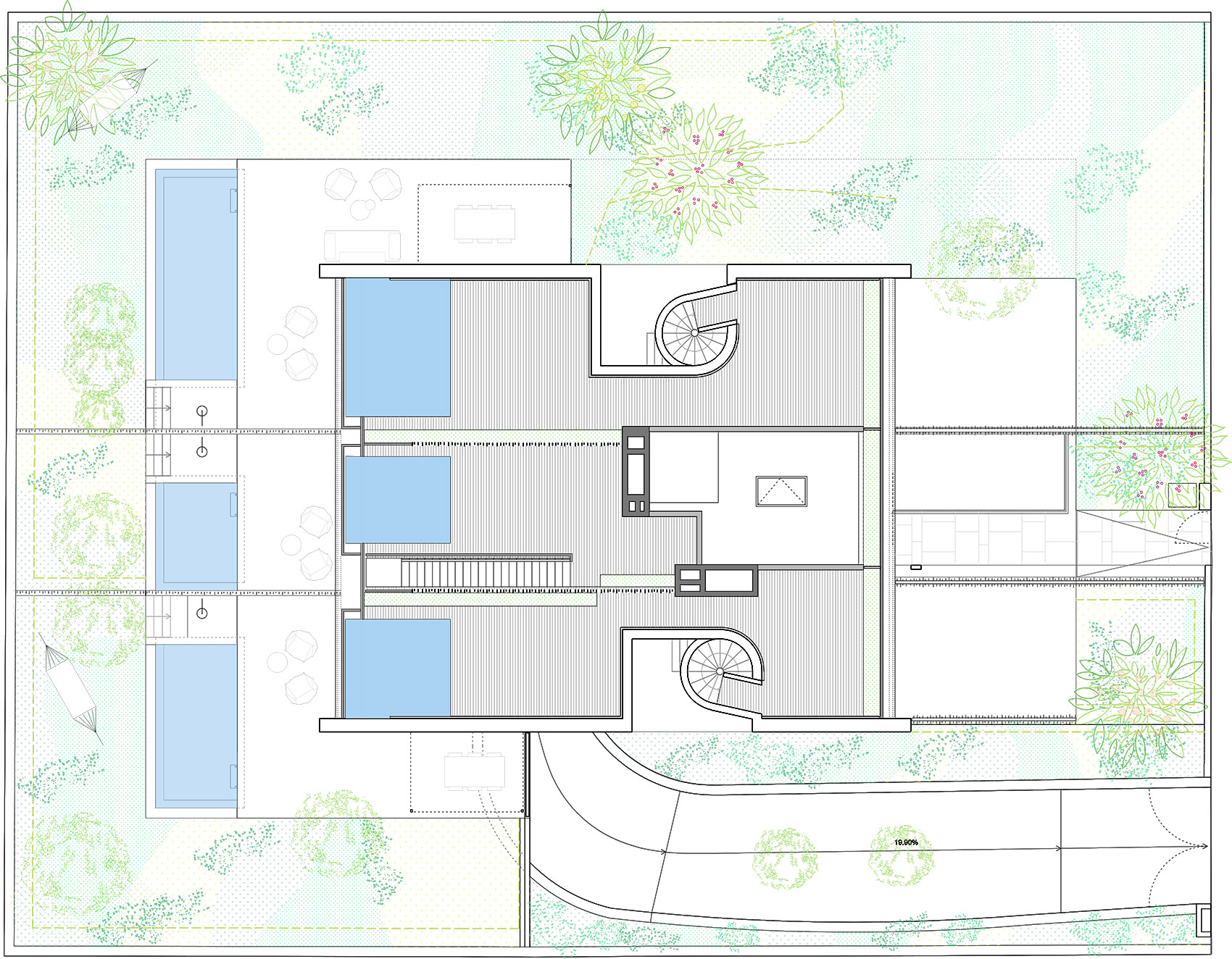 Paral·lel 公寓大楼丨西班牙巴塞罗那丨OHLAB-51