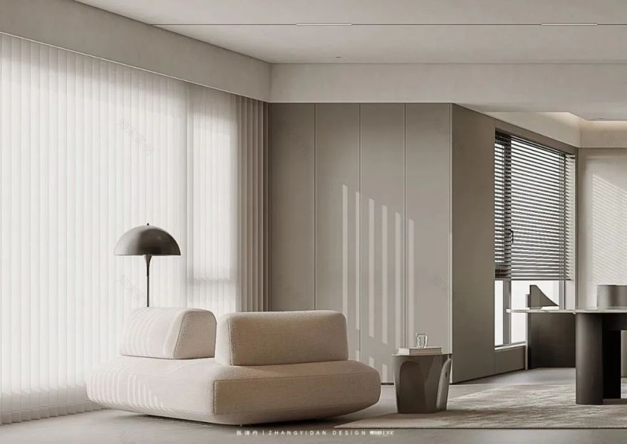 观岚峰上案例丨张译丹:感受简约风中光与影的慵懒惬意-40