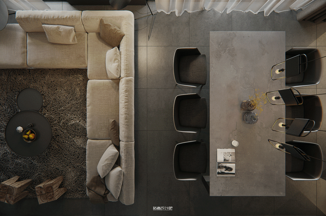 高级灰++ 高级黑 | 打造魅力奢华空间-4