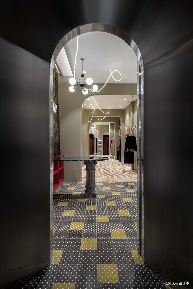 6万元商业展示60平米装修案例-22