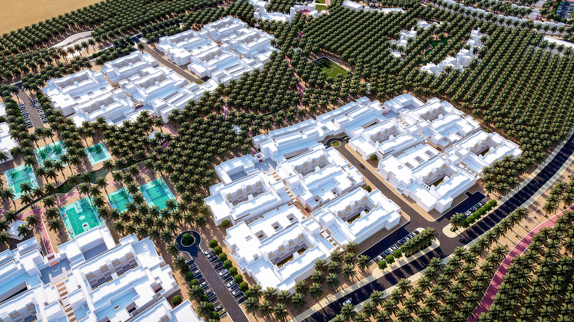 提布拉克绿洲度假村总体规划丨Adeem Consultants-33