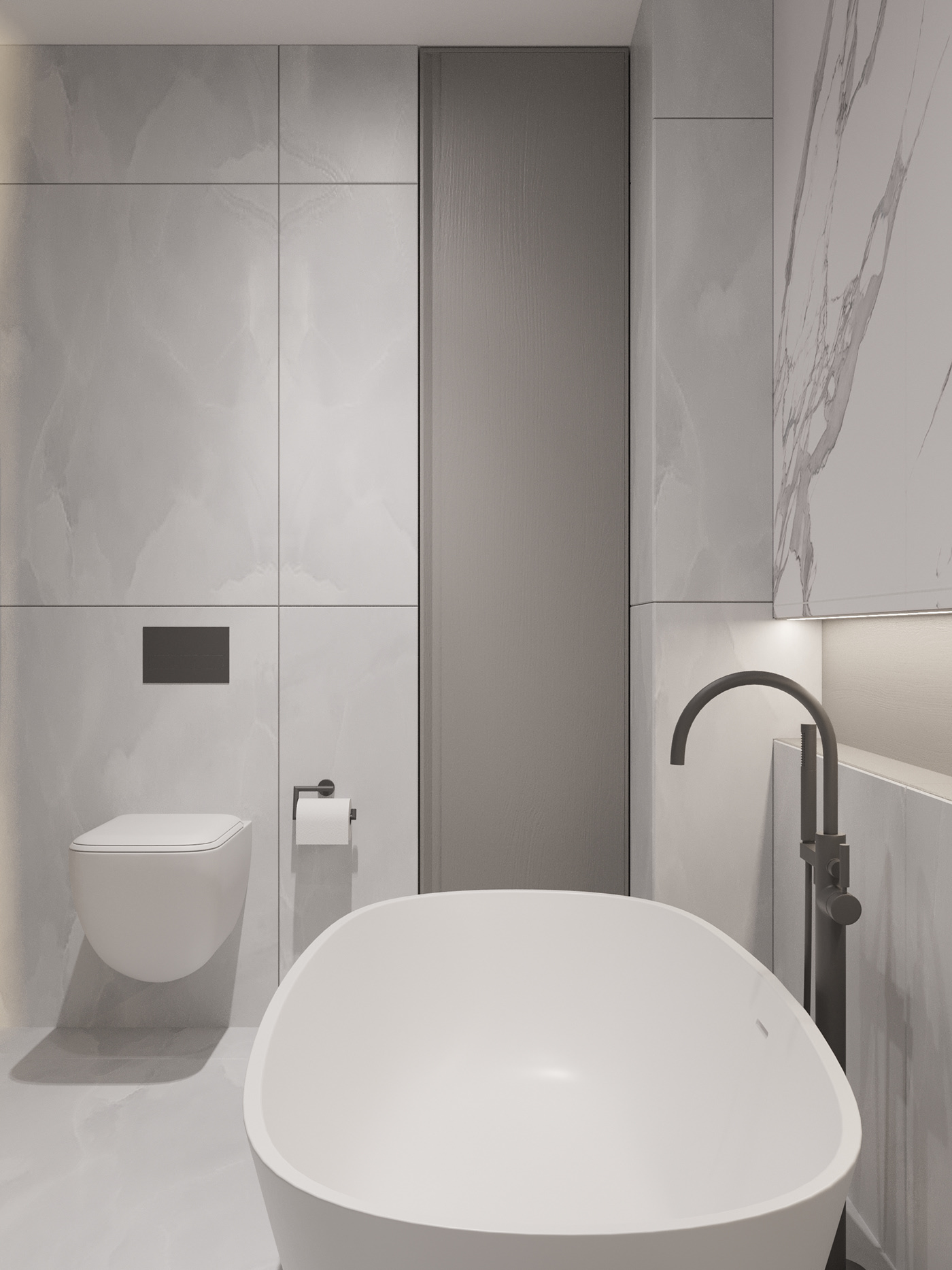 125平，现代简约空间设计-11