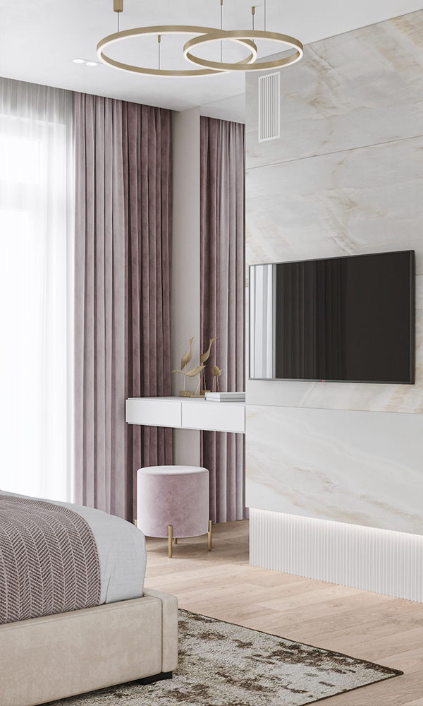 乌克兰 110㎡浅色系公寓设计-38