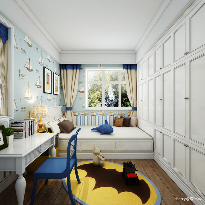 60万元四居及以上145平米装修案例 青岛诚园西区丨中国青岛-14