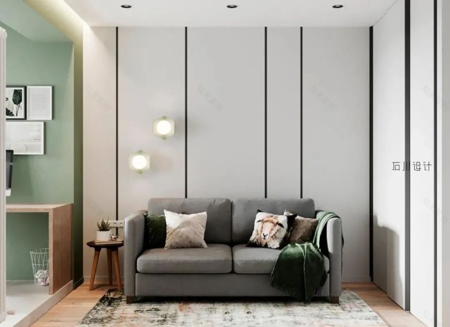 复古墨绿+原木轻奢-18