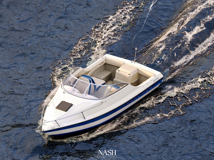 SWASTI RESORT摩托艇外观场景设计丨埃及丨YOUSRA ASHRAF-16