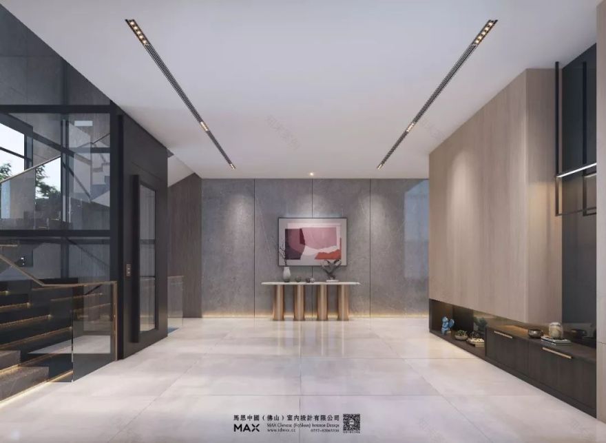 湖景花苑别墅 | 现代轻奢的人居美学-10