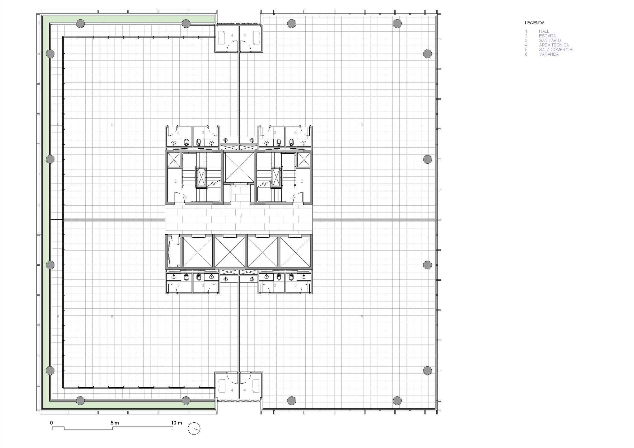 Sky Galleria 商业办公与服务大楼丨巴西丨ACIA Arquitetos-41