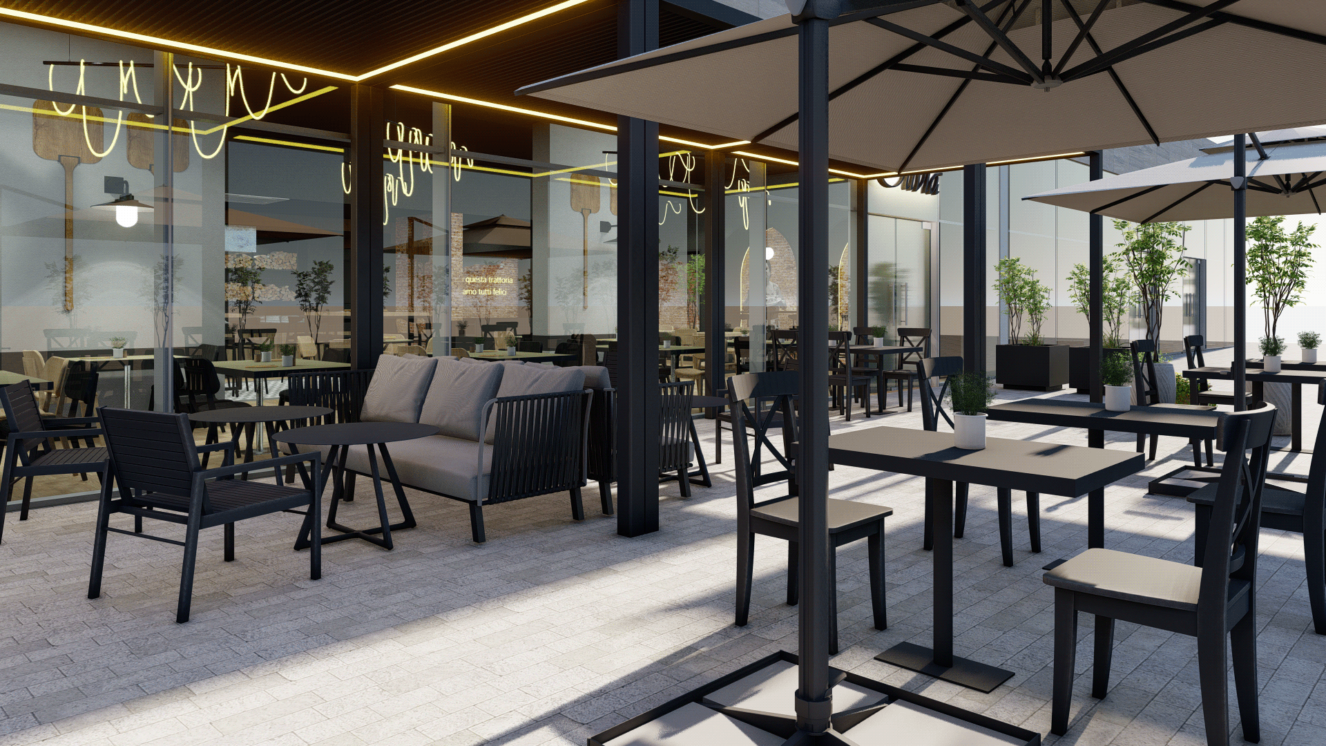 Atelier Domh 披萨店室内设计-26