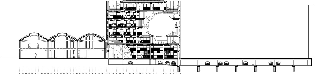 法国里昂橙色立方体丨Jakob+Macfarlane Architects-102