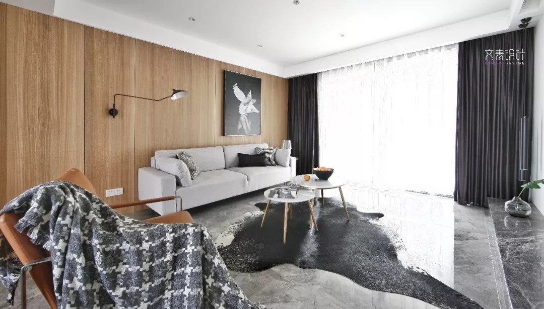 《朋友》140㎡轻奢现代住宅 文青设计-6