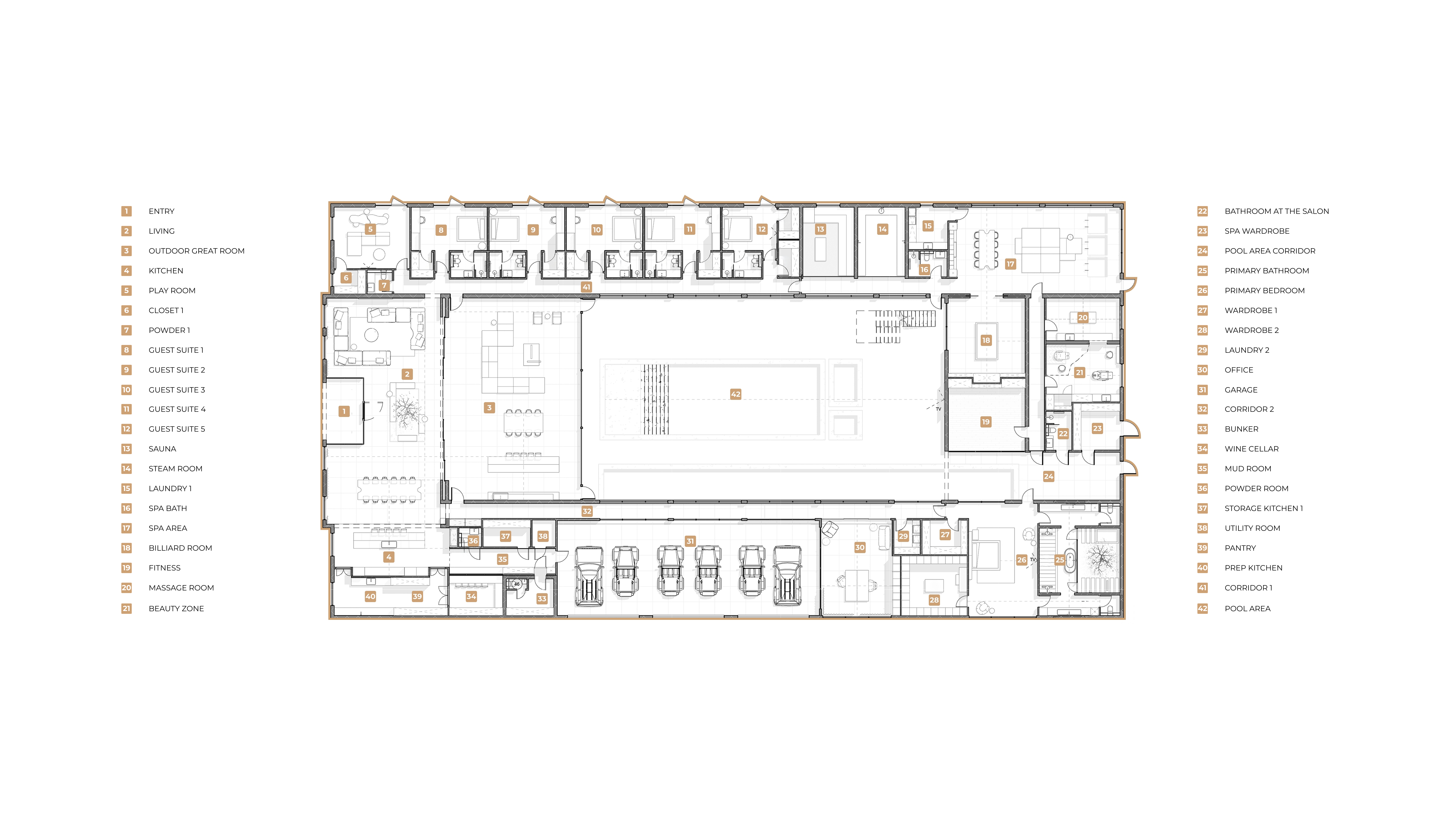 那不勒斯住宅丨美国丨ZROBIM architects-10