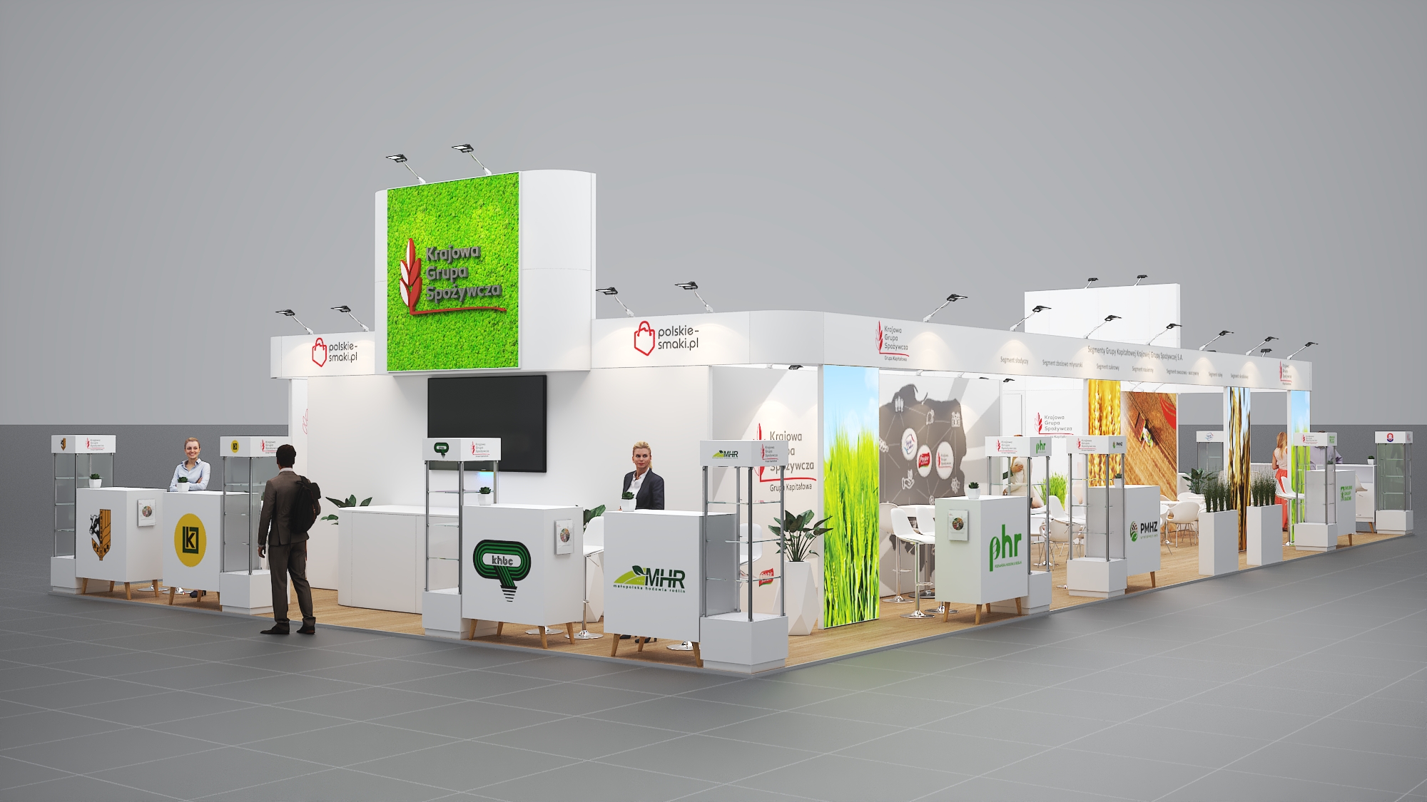 Exhibition stand beMatrix system-1