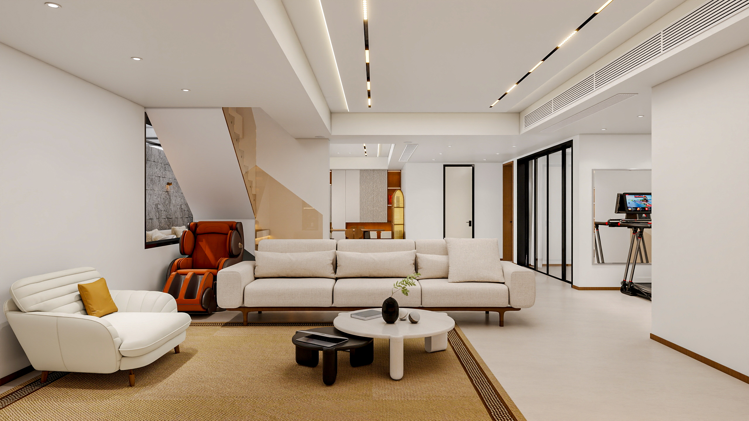 四川成都花间君邸（603平方现代极简底跃四居室）-0