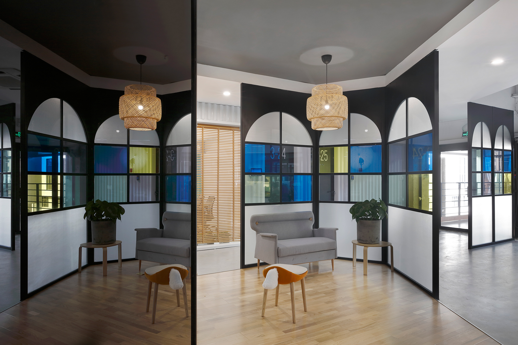 流利说总部,工业风与艺术融合的办公空间-34