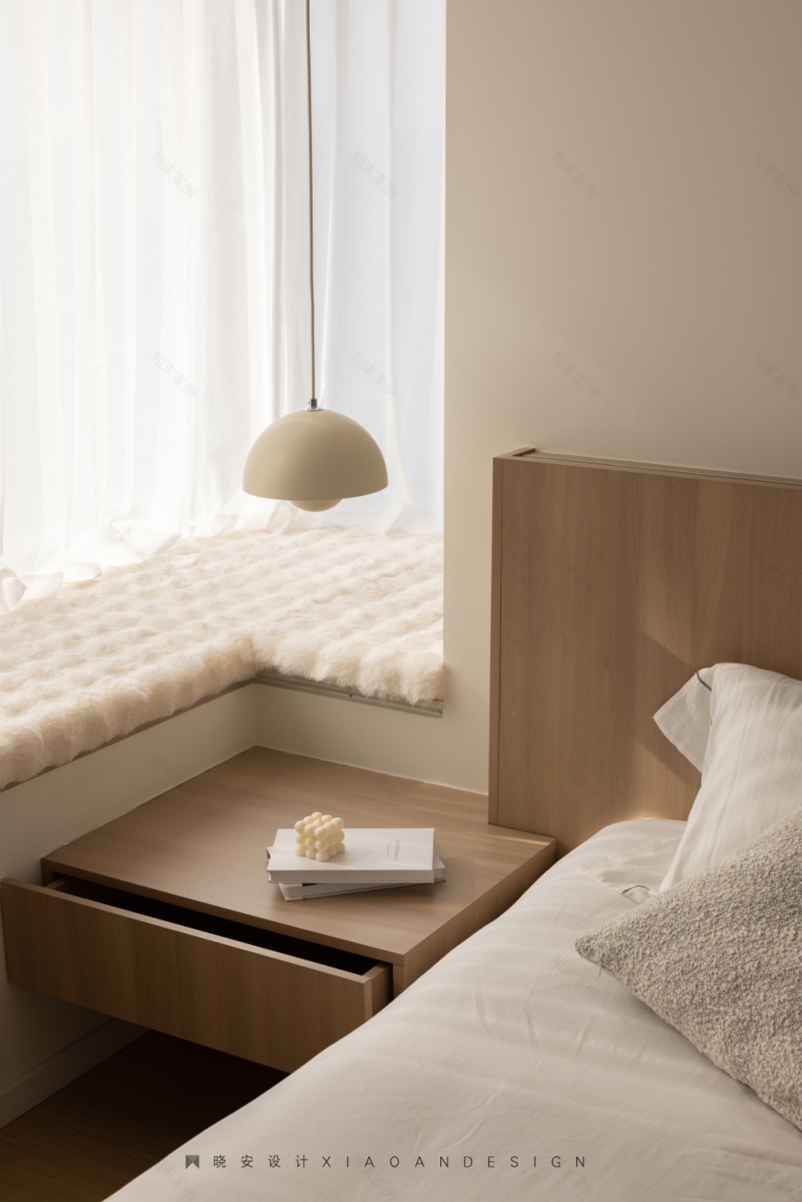 简素原木色,自由诗意的栖居之所丨中国盐城丨晓安设计-48